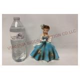 Mid Century Blue Belle Lady Figurine #7921