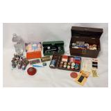 Sewing - Singer Buttonholer, Thread, Needles, More