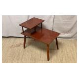 Mid Century Two-Tiered Side Table / End Table
