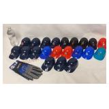 MLB Ice Cream Cup Mini Helmets & Spalding Gloves