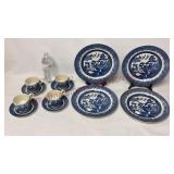 Churchill England Willow Dinnerware - 4 Pl Setting