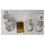 Vintage Compact Case & Nantucket Perfume Bottles