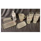 Vintage Anchor Hocking Wexford Glassware