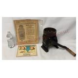 Vintage Dairy Ephemera & Cream Milk Separator