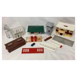 Vtg HO Scale Building Parts - Plasticville & More!