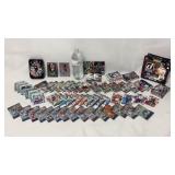 140+ NFL Football Cards & Metal Tin