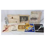 Ephemera - Vtg Restaurant, Souvenirs & Playbills