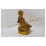Vintage LE Smith Girl w Geese Figurine - 6" Tall