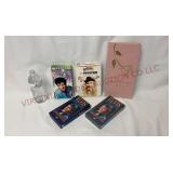 Elvis VHS, Red Skeleton DVDs, Barbara Streisand CD