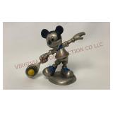 Disney Hudson Pewter Mickey Mouse Tennis Figure