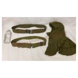 US Military Pistol Belts & Combat Balaclava Hood