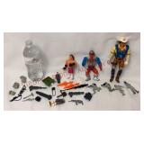 Vintage Action Figures, Weapons & Accessories