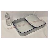 Vtg Enamelware Medical Surgical Sterilization Pan