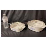 Corning Ware Cornflower Blue 1 & 2 Qt Casseroles