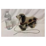 1940s NOMA See-Em-Walk Spaniel Dog Pull Toy