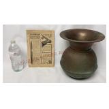 B&O Employees Magazine & Union Pacific RR Spittoon