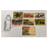 Vintage Terrier Print, Tractor, Wildlife Postcards