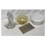 Vintage Dixie Recipe Booklet, Juice Reamer & Bowls