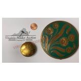 Art Deco Barbara Gould & Rex Fifth Avenue Compacts