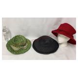 Millinery - Sara Sue, Unmarked & Betmar Hats