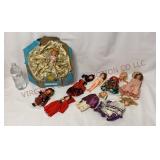 Vtg Storybook & Around the World Souvenir Dolls