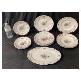 Dresden Spray Reichenbach German GDR Dinnerware