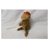 Vtg Max Carl Wind-Up Monkey w Cane Mechanical Toy