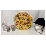 Horse Puzzle, Preakness Glasses, Riding Helmet