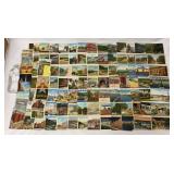 Ephemera - Vintage USA Postcards - Some Linen