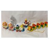 Vintage Muppet Baby Train, Push