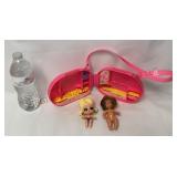 Liddle Kiddles Purse, LOL Go-Go Gurl, Rosebud Doll