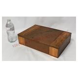 Art Deco Humidor Cigar Box - 14.5"x10.5"x3.75"