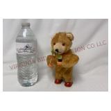Vtg Wind-Up Drinking Bear Mechanical Toy - Works!