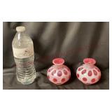 Fenton Coin Dot Vanity Bottles - No Stoppers