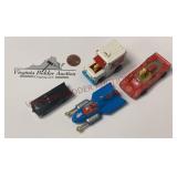 Vintage Hero Car, Superman & Snoopy Toy Cars