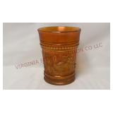Vintage Northwood Peacock at the Fountain Tumbler
