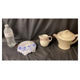 Austrian Trivet, Ironstone Indiv. & McCoy Teapots