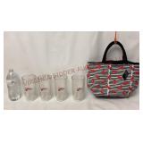 Set of 4 Tervis Tumblers & Insulated Lunch Bag