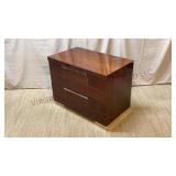 Pisa by ALF Italian Walnut Canaletto-Zebrano Stand