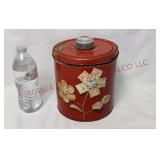 Vintage Blue Magic Krispy Kan Cracker Canister
