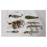 Vtg Fishing Lures - Shur-Strike, Rapala & More