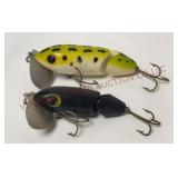 Vintage Fred Arbogast Jointed Jitterbugs - 2