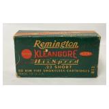 Vintage Remington Kleanbore Hi-Speed 22 Short
