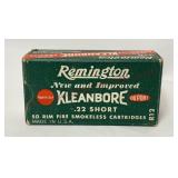 Vintage Remington Hi-Speed Kleanbore 22 Shorts