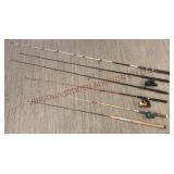 Vintage & Modern Fishing Rods & Reels