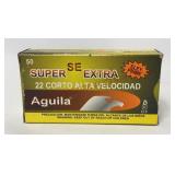 Vtg Aguila Super Extra .22 Short High Vel - Full