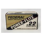 Vintage Federal HV Power-Flite 22LR - Full