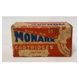 Vintage Monark Rim Fire Cartridges 22LR - Partial