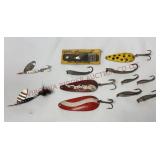 Vintage Fishing Spinners & Spoons - 12