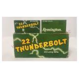 Vintage Remington Thunderbolt 22 LR - 600 Rounds